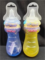 NUBY Sports Sipper Blue & Yellow