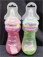 NUBY Sports Sipper Pink & Green