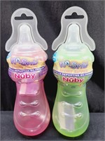 NUBY Sports Sipper Pink & Green