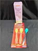 Diaper Pail Liners Spoons & Fork