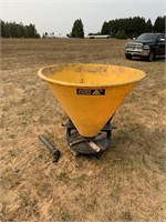 AGRI EASE BROADCAST SPIN SPREADER, 3 POINT