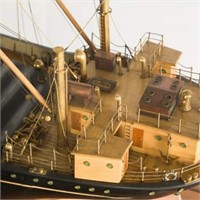 Fine Builder's Steamship Model, Lord Strathcona