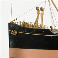 Fine Builder's Steamship Model, Lord Strathcona