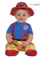 Amscan Babys First Fireman Halloween Costume