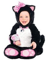 Amscan Itty Bitty Kitty Girls Infant Costume