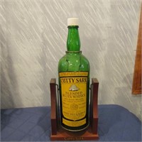 Cutty Sark Counter Whiskey Bottle Display