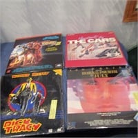 4 Vintage laser Disc Movies