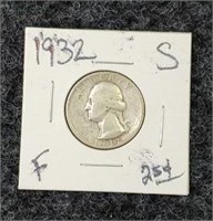 1932-S Quarter