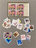 Variety of Stamps Featuring Elvis