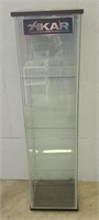 Large Glass Display Case W/ Three Shelves