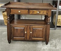 Ethan Allen Solid Wood Buffet Table