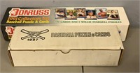 (2) Boxes of Donruss Baseball Cards