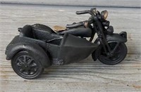 Cast Iron Side Rider Motorcycle