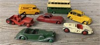 (7) Dinky Toy Cars