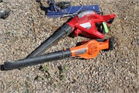 LOT OF TWO LEAF BLOWERS