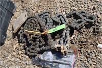 LOT OF ROLLER CHAIN AND SPLICE TOOL