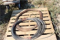 ROLL OF 3/8" CABLE AND ROLL OF 3/8" SAND LINE