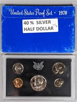1970 Mint Proof Set (40% Silver Half Dollar)