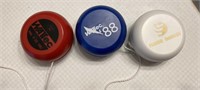 3 Pcs. Vintage Yo-Yos