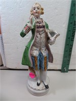Vtg Occupied Japan Victorian Man Figurine 9&3/4"