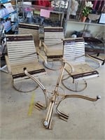 4 MCM Patio Chairs