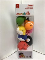 (2x bid) Munchkin 8 Pc Bath Squirt Toys
