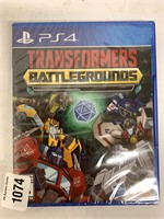 PS4 Transformers Battle Grounds Game