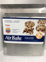 (2x bid) Air Bake 2 Pc Cookie Sheet Set