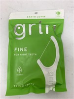 (6x bid) Grin 75 Ct Fine Floss Picks