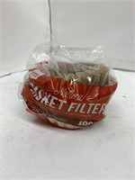 (12x bid) Natural 100 Ct Basket Filters
