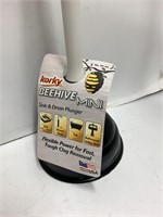 (2x bid) Bee Hive Mini & Max Toilet Plunger