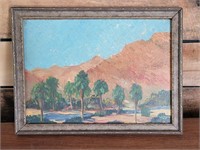 Palm Springs 1928 Painting 12x16