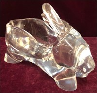 Acrylic Figural Rabbit Planter