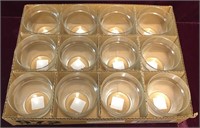 Set of 12 Libbey Glass Planters