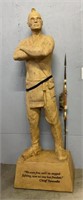 Over 7 Foot Indian Statue