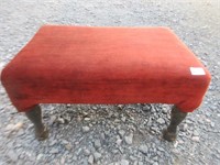 NICE LITTLE VINTAGE FOOTSTOOL 17X11X9 INCHES