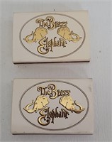 Vintage The Brass Elephant Matches x2