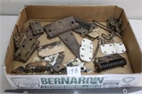 AN ASSORTMENT OF VINTAGE HINGES