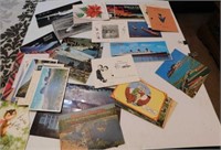 Vintage postcards - 3 advertising rulers