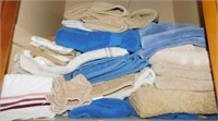Large stack of towels & washcloths