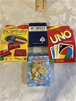 LOT OF 4 CARD GAMES