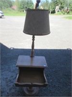 COOL END TABLE/FLOOR LAMP