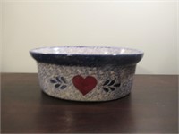 Pottery Bowl with Heart