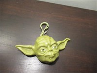 1999 Star Wars Lucas Films Yoda Key Chain Wallet