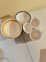Resteraunt Ware Cups & Bowls