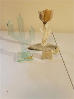 Soapstone & Glass Figurine