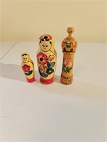 Bulgaria Wooden Souvenir & Nesting Doll