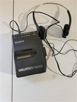 Vintage Sony Walkman Model WM-F2061