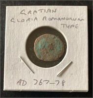Ancient Roman Coin Gratian 367-377 AD