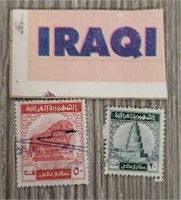 (2) Iraq Stamps